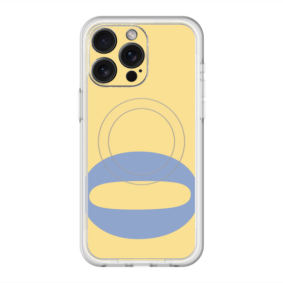 スリムプロテクションプレミアムケース with MagSafe［ オリジナル - initial color - O yellow ］