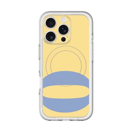 スリムプロテクションプレミアムケース with MagSafe［ オリジナル - initial color - O yellow ］