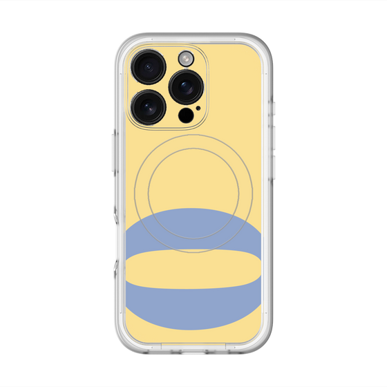 スリムプロテクションプレミアムケース with MagSafe［ オリジナル - initial color - O yellow ］