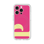 スリムプロテクションプレミアムケース with MagSafe［ オリジナル - initial color - P pink ］