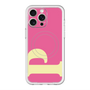 スリムプロテクションプレミアムケース with MagSafe［ オリジナル - initial color - P pink ］