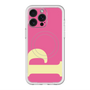 スリムプロテクションプレミアムケース with MagSafe［ オリジナル - initial color - P pink ］