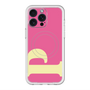 スリムプロテクションプレミアムケース with MagSafe［ オリジナル - initial color - P pink ］