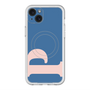 スリムプロテクションプレミアムケース with MagSafe［ オリジナル - initial color - P navy ］