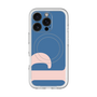 スリムプロテクションプレミアムケース with MagSafe［ オリジナル - initial color - P navy ］
