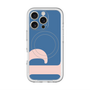 スリムプロテクションプレミアムケース with MagSafe［ オリジナル - initial color - P navy ］