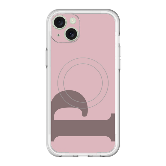 スリムプロテクションプレミアムケース with MagSafe［ オリジナル - initial color - P dusty pink ］