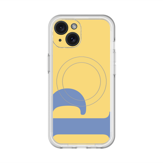 スリムプロテクションプレミアムケース with MagSafe［ オリジナル - initial color - P yellow ］
