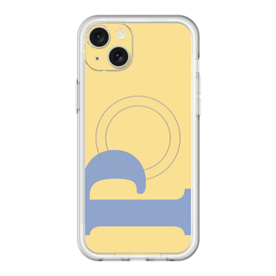 スリムプロテクションプレミアムケース with MagSafe［ オリジナル - initial color - P yellow ］