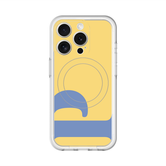 スリムプロテクションプレミアムケース with MagSafe［ オリジナル - initial color - P yellow ］