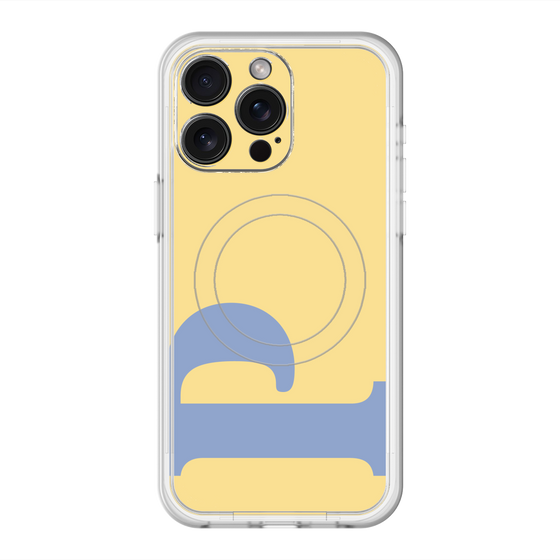 スリムプロテクションプレミアムケース with MagSafe［ オリジナル - initial color - P yellow ］