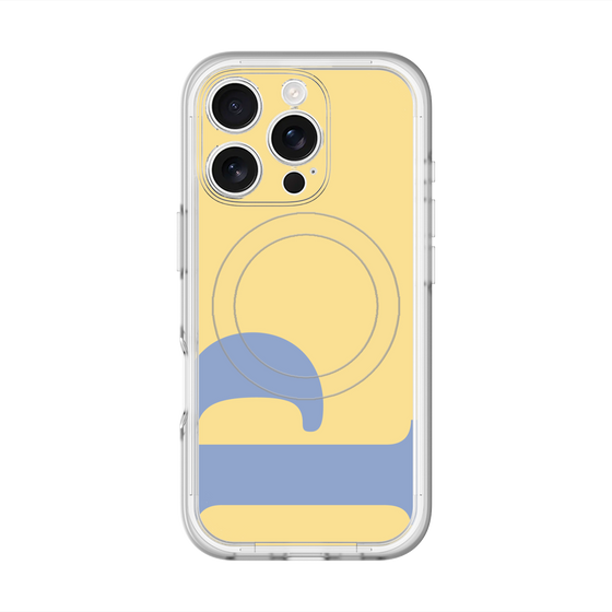 スリムプロテクションプレミアムケース with MagSafe［ オリジナル - initial color - P yellow ］