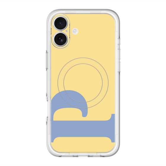 スリムプロテクションプレミアムケース with MagSafe［ オリジナル - initial color - P yellow ］