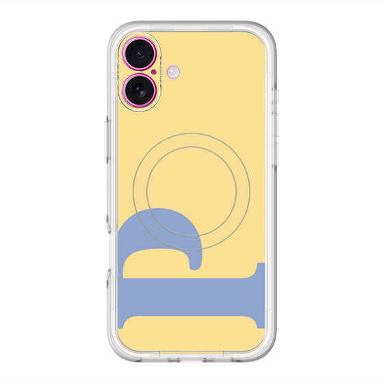 スリムプロテクションプレミアムケース with MagSafe［ オリジナル - initial color - P yellow ］