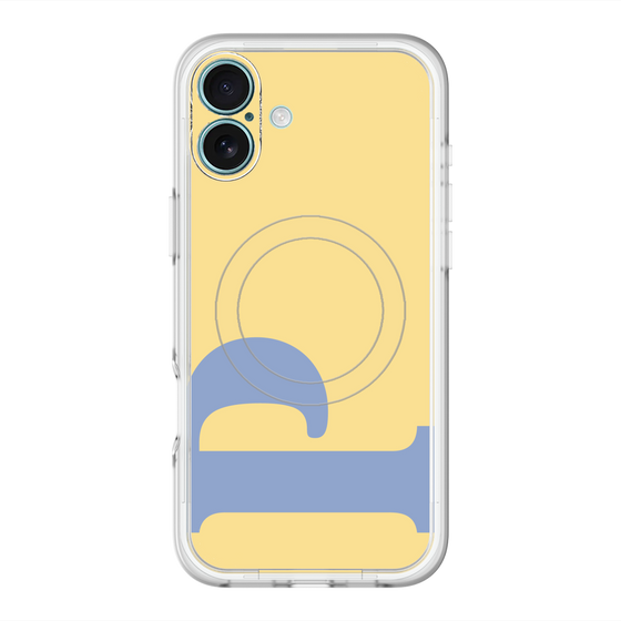 スリムプロテクションプレミアムケース with MagSafe［ オリジナル - initial color - P yellow ］