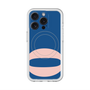 スリムプロテクションプレミアムケース with MagSafe［ オリジナル - initial color - Q navy ］