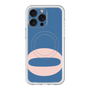 スリムプロテクションプレミアムケース with MagSafe［ オリジナル - initial color - Q navy ］