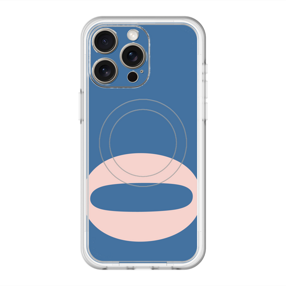 スリムプロテクションプレミアムケース with MagSafe［ オリジナル - initial color - Q navy ］
