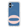 スリムプロテクションプレミアムケース with MagSafe［ オリジナル - initial color - Q navy ］