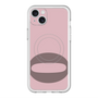スリムプロテクションプレミアムケース with MagSafe［ オリジナル - initial color - Q dusty pink ］