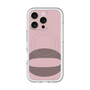 スリムプロテクションプレミアムケース with MagSafe［ オリジナル - initial color - Q dusty pink ］