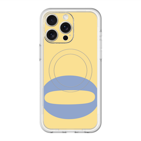 スリムプロテクションプレミアムケース with MagSafe［ オリジナル - initial color - Q yellow ］