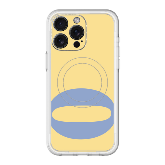 スリムプロテクションプレミアムケース with MagSafe［ オリジナル - initial color - Q yellow ］