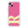 スリムプロテクションプレミアムケース with MagSafe［ オリジナル - initial color - R pink ］