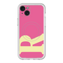 スリムプロテクションプレミアムケース with MagSafe［ オリジナル - initial color - R pink ］