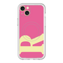 スリムプロテクションプレミアムケース with MagSafe［ オリジナル - initial color - R pink ］