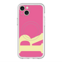スリムプロテクションプレミアムケース with MagSafe［ オリジナル - initial color - R pink ］