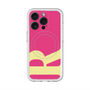 スリムプロテクションプレミアムケース with MagSafe［ オリジナル - initial color - R pink ］