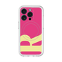 スリムプロテクションプレミアムケース with MagSafe［ オリジナル - initial color - R pink ］