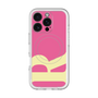スリムプロテクションプレミアムケース with MagSafe［ オリジナル - initial color - R pink ］