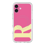 スリムプロテクションプレミアムケース with MagSafe［ オリジナル - initial color - R pink ］