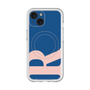 スリムプロテクションプレミアムケース with MagSafe［ オリジナル - initial color - R navy ］