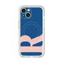 スリムプロテクションプレミアムケース with MagSafe［ オリジナル - initial color - R navy ］