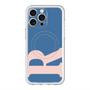 スリムプロテクションプレミアムケース with MagSafe［ オリジナル - initial color - R navy ］