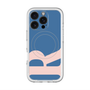 スリムプロテクションプレミアムケース with MagSafe［ オリジナル - initial color - R navy ］