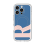 スリムプロテクションプレミアムケース with MagSafe［ オリジナル - initial color - R navy ］