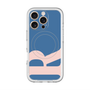スリムプロテクションプレミアムケース with MagSafe［ オリジナル - initial color - R navy ］
