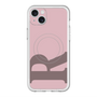 スリムプロテクションプレミアムケース with MagSafe［ オリジナル - initial color - R dusty pink ］