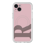 スリムプロテクションプレミアムケース with MagSafe［ オリジナル - initial color - R dusty pink ］
