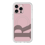 スリムプロテクションプレミアムケース with MagSafe［ オリジナル - initial color - R dusty pink ］