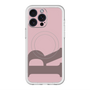 スリムプロテクションプレミアムケース with MagSafe［ オリジナル - initial color - R dusty pink ］