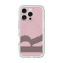 スリムプロテクションプレミアムケース with MagSafe［ オリジナル - initial color - R dusty pink ］
