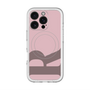スリムプロテクションプレミアムケース with MagSafe［ オリジナル - initial color - R dusty pink ］