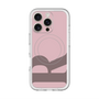 スリムプロテクションプレミアムケース with MagSafe［ オリジナル - initial color - R dusty pink ］