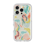 スリムプロテクションプレミアムケース with MagSafe［ ELLE - フラワーペイント ］