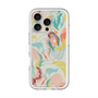スリムプロテクションプレミアムケース with MagSafe［ ELLE - フラワーペイント ］